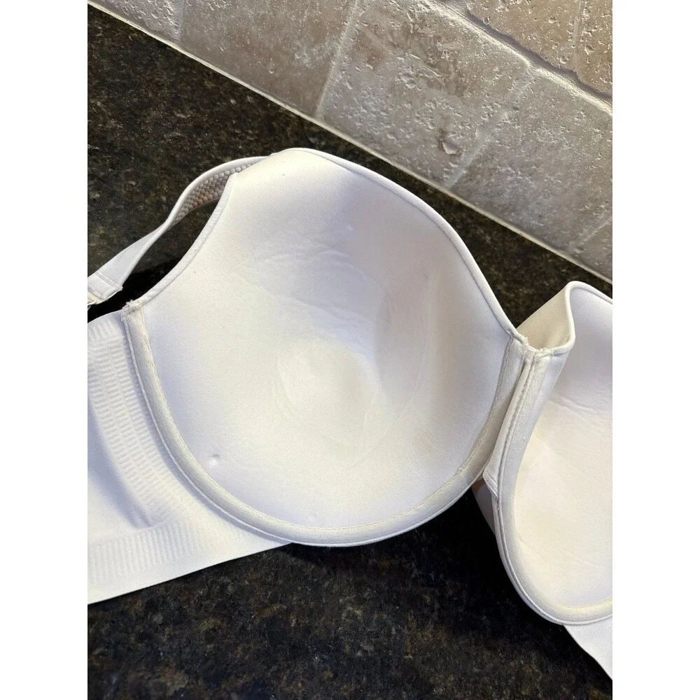 Cacique Lightly Lined Full Coverage Bra Natural 42H Like New - Picture 4 of 9